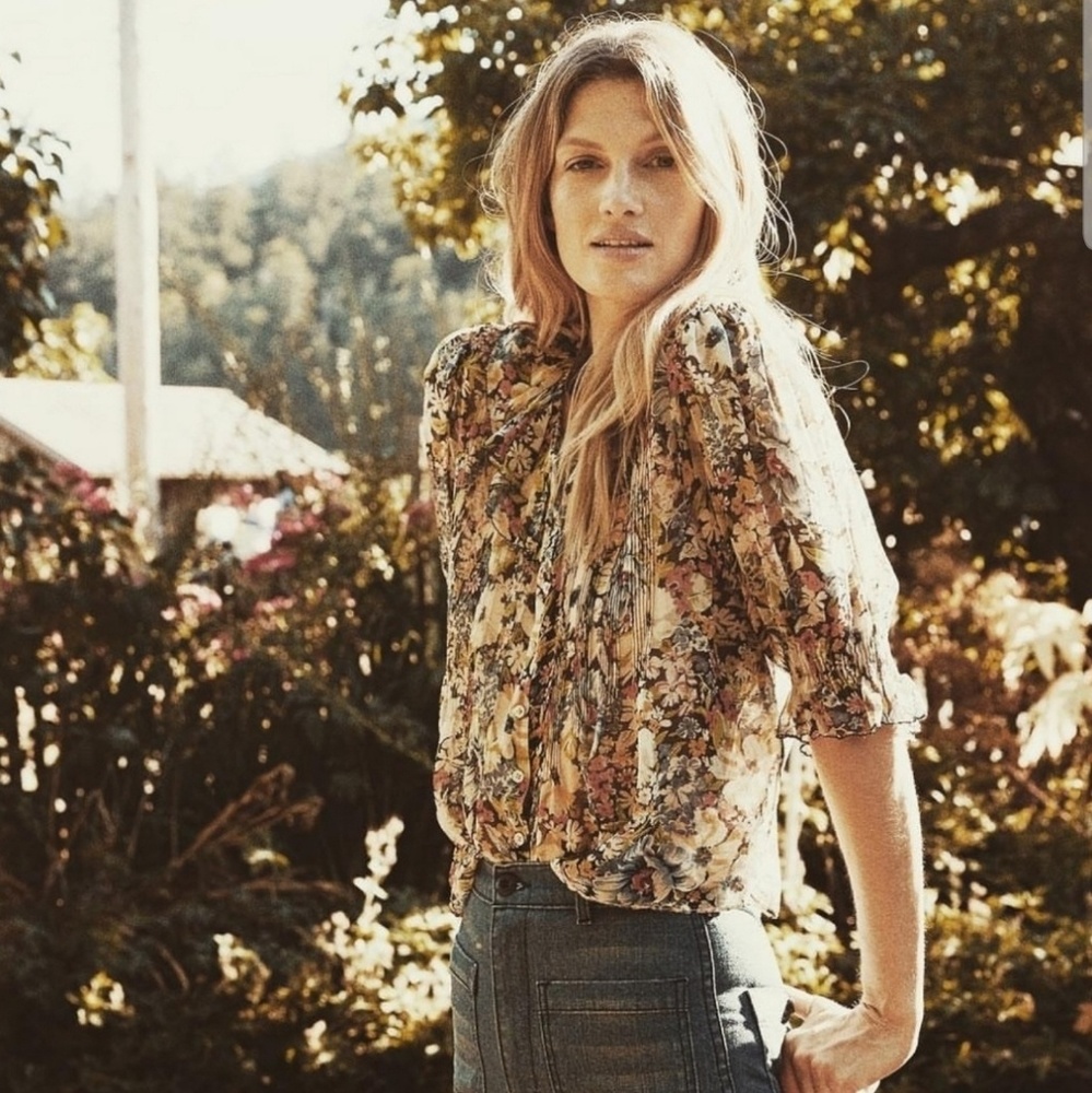 ISO Doen Lea Top in Alice Floral Print, ANY SIZE!!